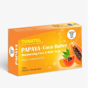 Papaya + Coco Butter Moisturizing Face and Body Soap